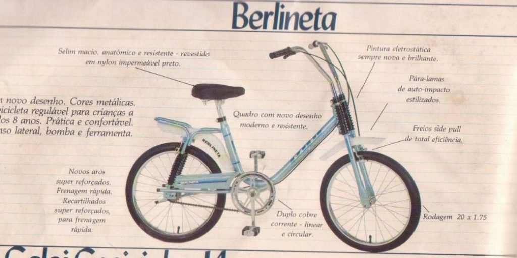 Berlineta Caloi - momento nostalgia na The Bike Culture