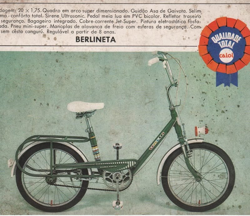 Berlineta Caloi - momento nostalgia na The Bike Culture